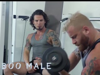 Taboomale - Hot Tattooed Jock Archer Croft Had A Crazy Moment With Riley Mitchel At Gym