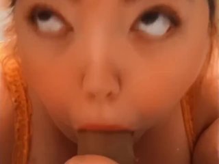 Choking on Dick while random controls lush