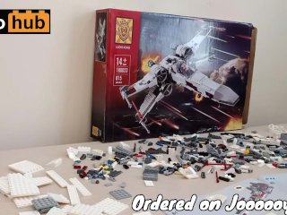 Building a hot ass Lego Star Wars XXX-Wing to creampie the galaxy like your stepsister's stepcousin