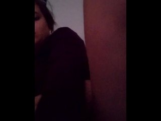 BBW cums mutipule times before work