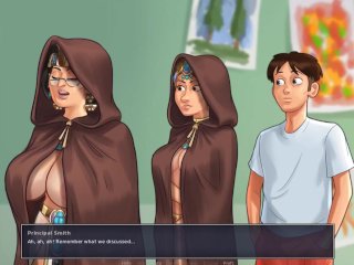 Summertime Saga - Cookie Jar - All Sex Scenes Only - Annie and Principal #2 Part 12
