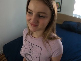 Cute Teen Gamer Loses Game Get Fucked By Daddy  Eliza Eves