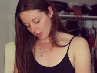 Girl next door describes what sex feels like while sitting on a vibrator and cumming hard!!