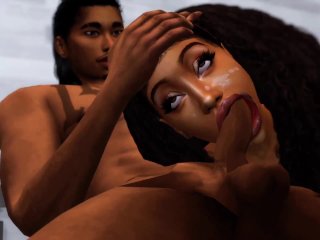 Katrina & Jule's Steamy Session - Sims 4