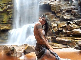 FUI TRANSAR NA CACHOEIRA E QUASE FUI PEGA, TIVE QUE SAIR RAPIDO! - DREADHOT
