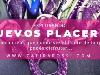 EXPLORANDO NUEVOS PLACERES  ROLEPLAY PROSTITUTA CON TOYS INVIERTE ROLES  PEGGING  ASMR AUDIO ONLY