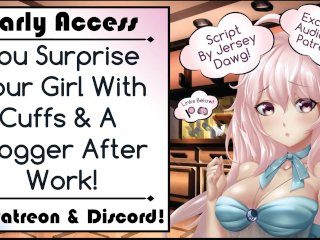 You Surprise Your Girl With Cuffs & A Flogger After Work! [Written by Jersey Dawg]