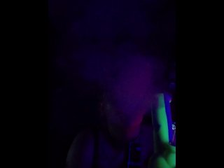 Just blowing clouds