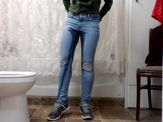 Comparing Different Pants I Pissed In