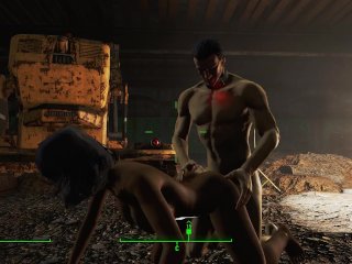 Porn with a handsome Italian and a big dick  Fallout porno