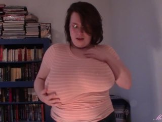Huge boob tit drop sheer shirt