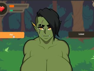 Fucked Orc and Elf Outside