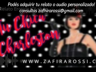 ROLEPLAY CHARLESTON GIRL  RELATO EROTICO INTERACTIVO [JOI STYLE] ASMR [AUDIO ONLY] RETRO VINTAGE