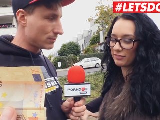 BumsBus - Lilly Foxx Big Ass German Teen Picked Up For Steamy Close Up Car Sex - LETSDOEIT