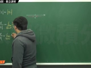 復甦真・最大華人微積分教學頻道 🎯 張旭微積分｜極限篇｜重點七：去絕對值求極限｜觀念講解｜數學老師張旭