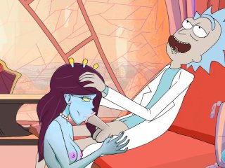 Rick's Lewd Universe - First Update - Rick And Unity Sex