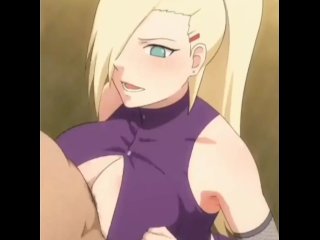 Ino haciendo paja cubana boobjob naruto