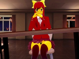 DDLC: Jumpscare Monika hot fucking  POV