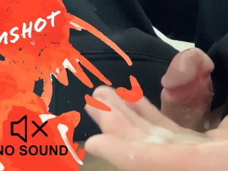(無音)手の中に射精