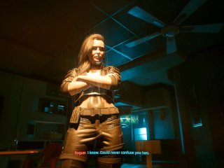 Exploring Cyberpunk 2077 First Run Part 22 Johnny takes over