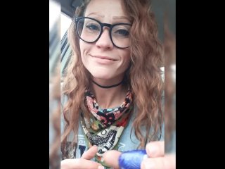 I went food shopping with a vibrator strapped in my panties. How long did I last?
