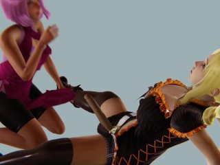 POV Sakura Haruno and Ai Miyashita making sweet love [3D HENTAI] First Person, Honey Select 2