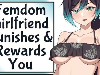 Femdom Girlfriend Spanks & Rewards You!