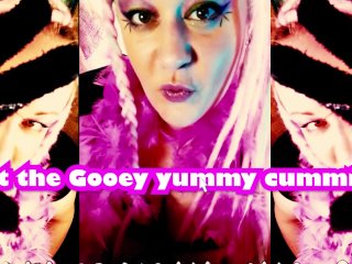 Its like salty warm yummy cummie gooey treats SLURP THE CUMMIES