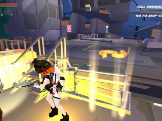 Space Runner – Anime Боевые Тянки в космосе [Gameplay]