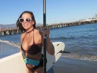 My First Trip To Santa Barbara, Getting Donuts, and Working Out
