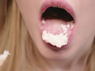 Vore, mouth fetish ! I cook and eat you! You are my shrimp! Kira Loster