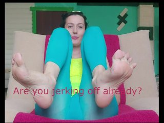 foot fetish, feet fetish, leggings fetish, milf fetish - I'm your fetish - GinnaGg