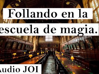 JOI en Howarts. Reencuentro en la escuela de magia.