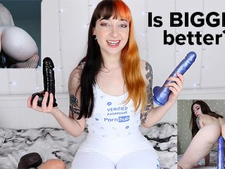 What's the PERFECT cock size?  Persephone Pink