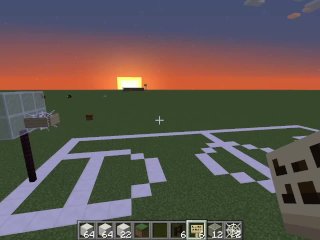How to easily build a basketball court in Minecraft (tutorial)