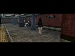 Day at the subway, guy stares at sexy girl and fuck her