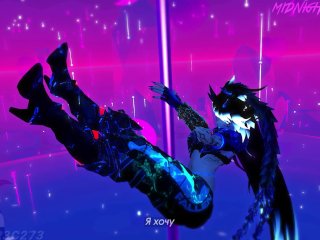 [VRChat] Exotic Pole Dancing: Midnight Queen
