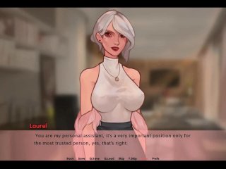 Catch the bunny Blonde Domina Boss in Office