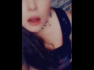 Horny Hostess at Public Restaurant 3 - Risky bathroom orgasm