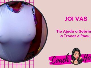 Comedor Ajudando a Trocar o Pneu!  JOIVAS  Punheta Guiada  CV # 36