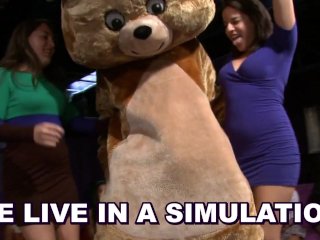 DANCING BEAR - Big Cocks Swinging At Incredibly Wild CFNM Party!