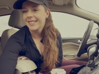 POV Public Parking Lot JOI... Flashing, Edging, Teasing, Swallowing!