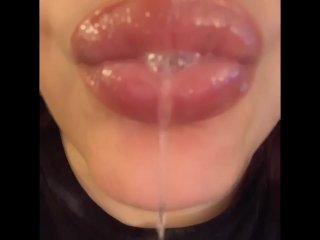 Wanna drink some pretty girl spit?