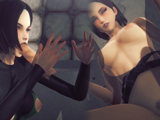 [VALORANT] Viper sucking it deep (3D PORN 60 FPS)