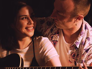 Penelope Reed and Chad Alva star in "On Beat" - an erotic vignette
