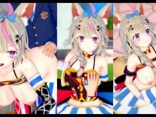 【エロゲーコイカツ！】VTuber 尾丸ポルカ3DCGアニメ動画(バーチャルYoutuber)[Hentai Game Koikatsu! Omaru Polka(Anime 3DCG Video)]