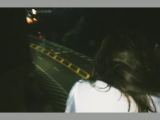Sex in front of hotel window w dirty talk cheating wife milf from bar hookup