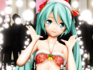 Hentai MMD - Christmas Miku 好き雪ポロリマジック (mikuline39) PLAY HERE: tinyurl com/hentgame