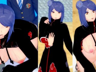 【エロゲーコイカツ！】Naruto(ナルト疾風伝) 小南3DCG巨乳アニメ動画[Hentai Game Koikatsu! Konan(Anime 3DCG Video)]
