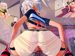 【にじさんじ 魔使マオ】おなじみの真央騎乗位を突くだけ